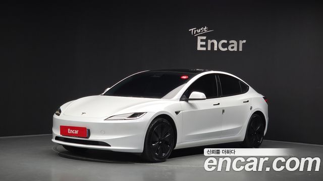 Tesla Model 3 из Кореи Encar
