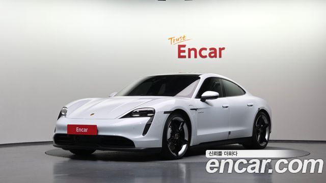 Porsche Taycan из Кореи Encar