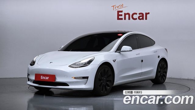 Tesla Model 3 из Кореи Encar