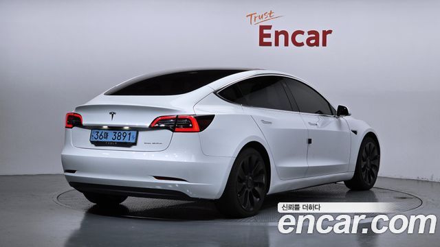 Tesla Model 3 из Кореи Encar