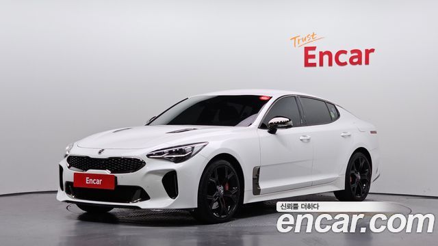 Kia Stinger из Кореи Encar