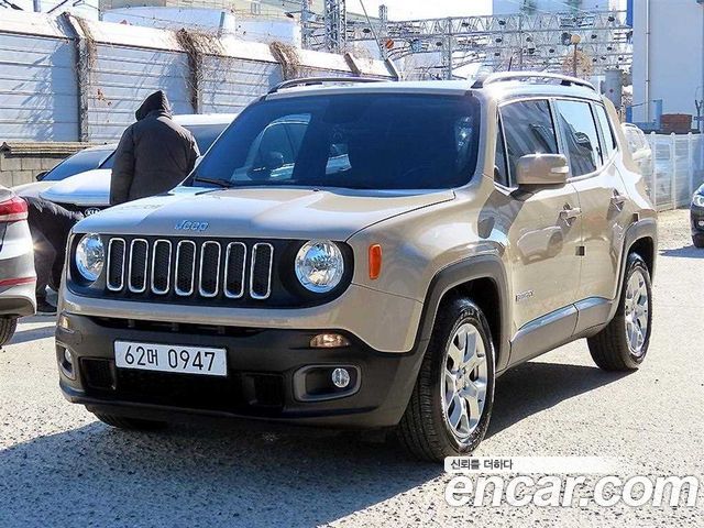 Jeep Renegade из Кореи Encar