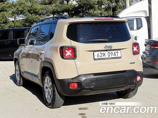 Jeep Renegade из Кореи Encar