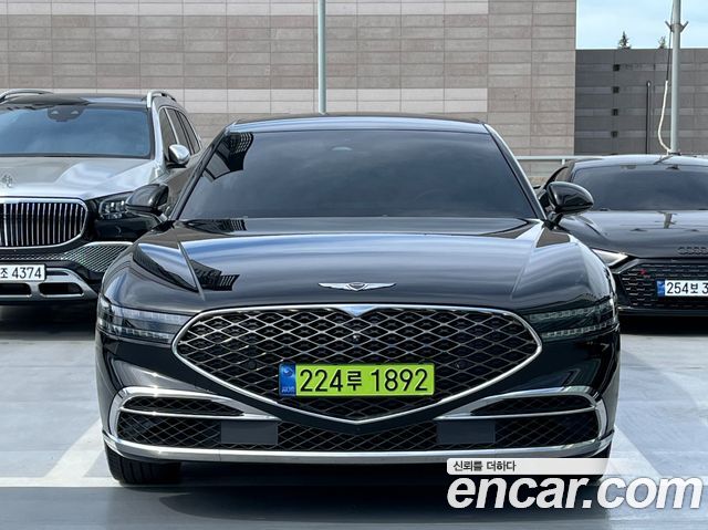 Genesis G90 Gasoline 3.5 Turbo e-S/C AWD LWB Black — пробег 102 300 км — фото 3 из 5