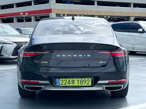 Genesis G90 Gasoline 3.5 Turbo e-S/C AWD LWB Black — пробег 102 300 км — фото 4 из 5