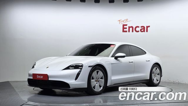 Porsche Taycan из Кореи Encar