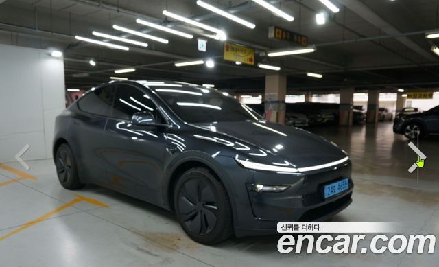Tesla Model Y из Кореи Encar
