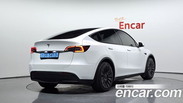 Tesla Model Y из Кореи Encar