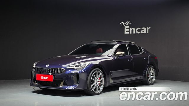 Kia Stinger из Кореи Encar
