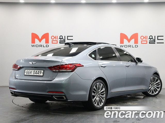 Hyundai Genesis из Кореи Encar