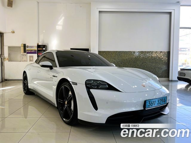 Porsche Taycan из Кореи Encar