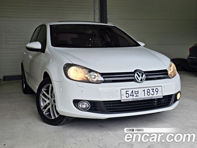 Volkswagen Golf из Кореи Encar