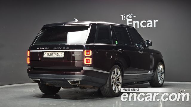 Land Rover Range Rover из Кореи Encar
