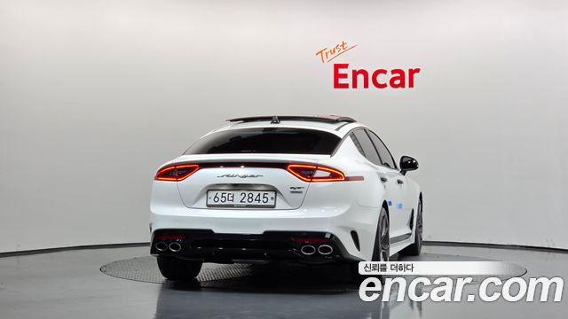Kia Stinger из Кореи Encar