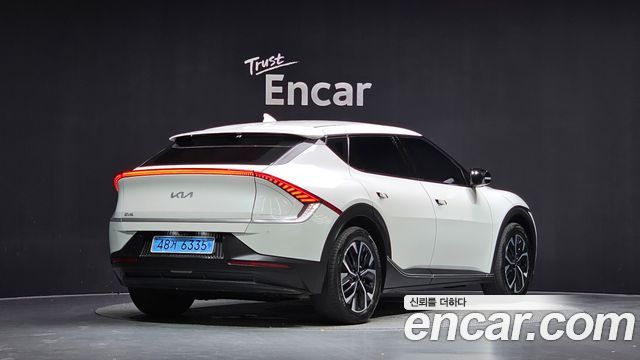 Kia EV6 из Кореи Encar