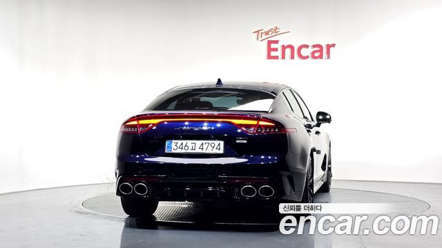 Kia Stinger из Кореи Encar
