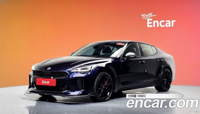 Kia Stinger из Кореи Encar