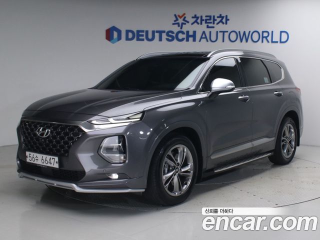 Hyundai Santafe Gasoline 2.0T 4WD Inspiration — пробег 195 855 км — фото 1 из 5