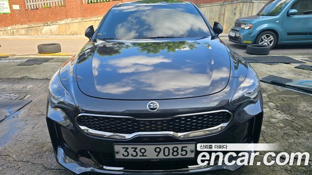 Kia Stinger из Кореи Encar