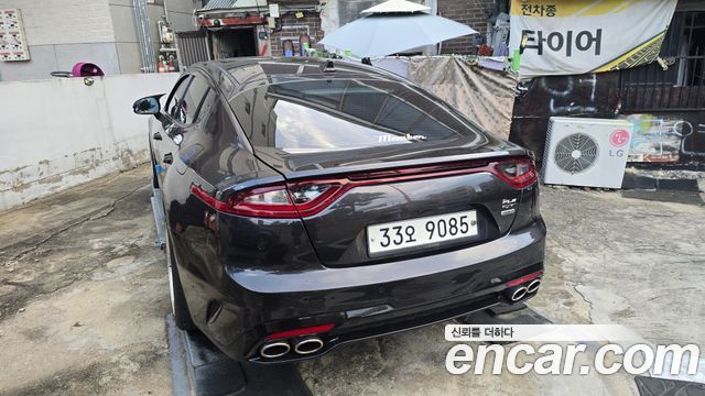 Kia Stinger из Кореи Encar