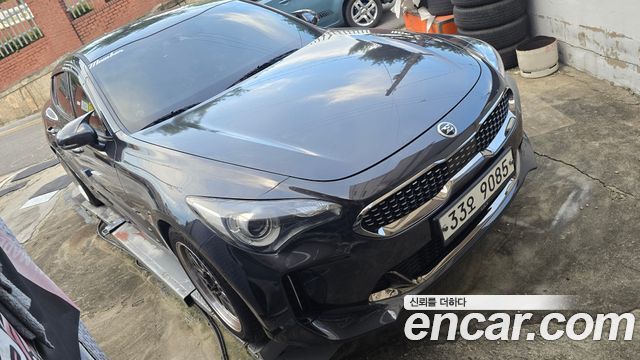 Kia Stinger из Кореи Encar