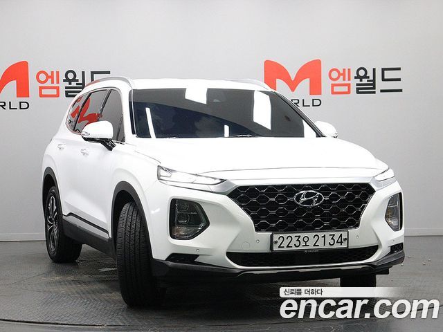 Hyundai Santafe из Кореи Encar