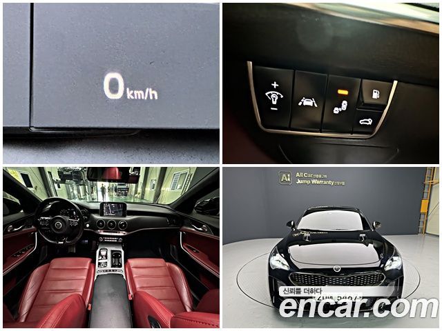 Kia Stinger из Кореи Encar