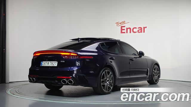 Kia Stinger из Кореи Encar