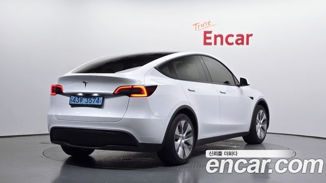 Tesla Model Y из Кореи Encar