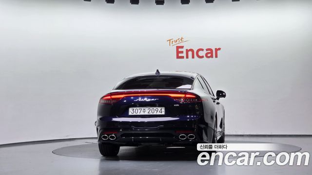 Kia Stinger из Кореи Encar
