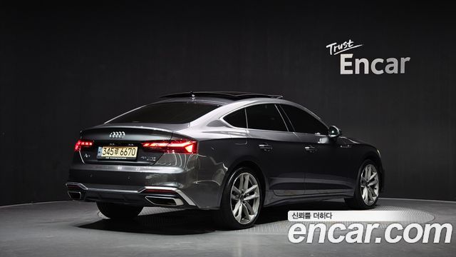 Audi A5 45 TFSI Quattro Premium Sportback — пробег 58 997 км — фото 2 из 5
