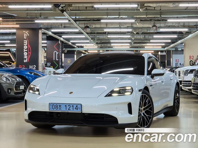 Porsche Taycan из Кореи Encar
