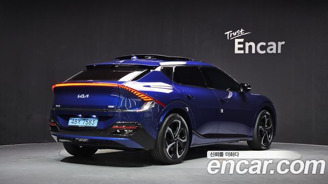 Kia EV6 из Кореи Encar