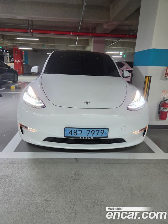Tesla Model Y Long Range AWD — пробег 89 094 км — фото 1 из 5