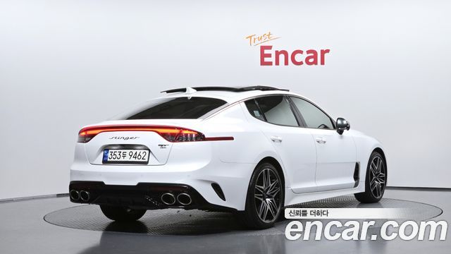 Kia Stinger из Кореи Encar