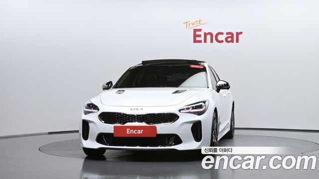 Kia Stinger из Кореи Encar