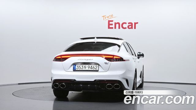 Kia Stinger из Кореи Encar