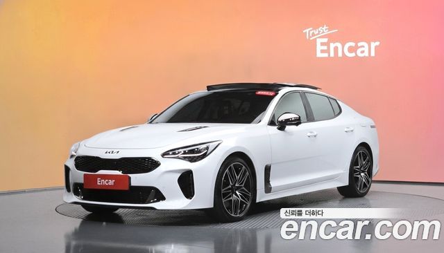 Kia Stinger из Кореи Encar