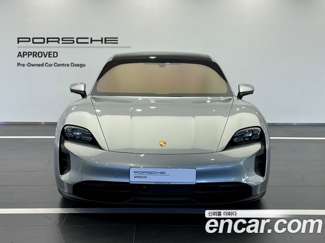 Porsche Taycan из Кореи Encar