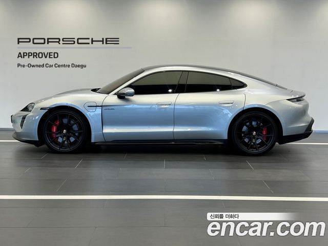 Porsche Taycan из Кореи Encar