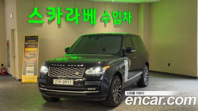 Land Rover Range Rover из Кореи Encar
