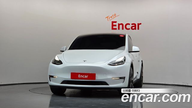 Tesla Model Y из Кореи Encar