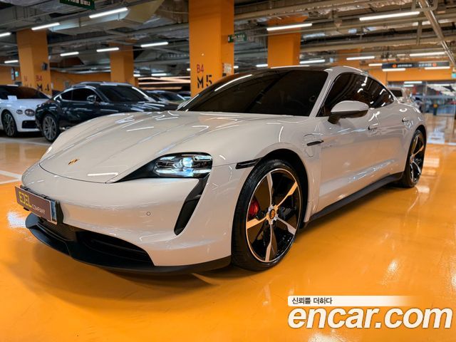 Porsche Taycan из Кореи Encar