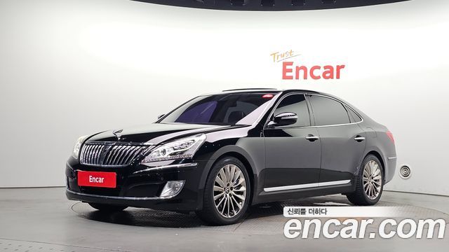 Hyundai Equus из Кореи Encar