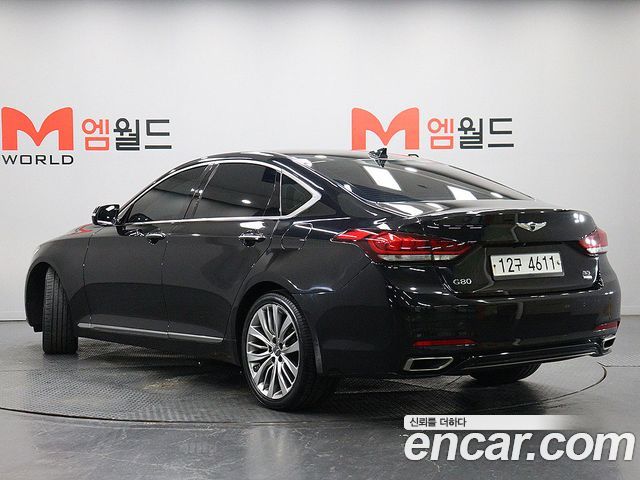 Genesis G80 3.3 GDI AWD Premium Luxury — пробег 191 853 км — фото 4 из 5