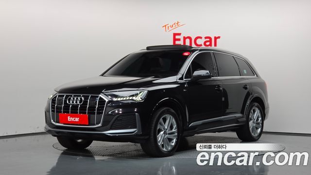 Audi Q7 45 TDI Quattro Premium — пробег 46 791 км — фото 1 из 5