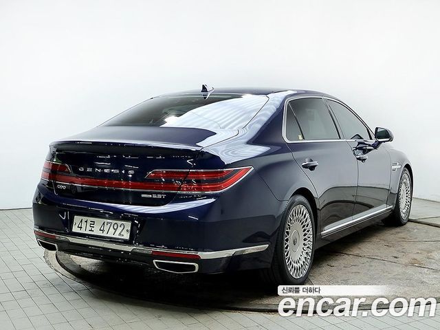 Genesis G90 3.3 T AWD Premium Luxury — пробег 122 102 км — фото 4 из 5