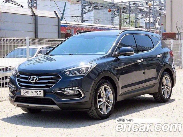 Hyundai Santafe из Кореи Encar