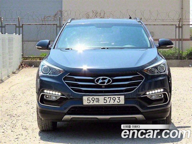 Hyundai Santafe из Кореи Encar
