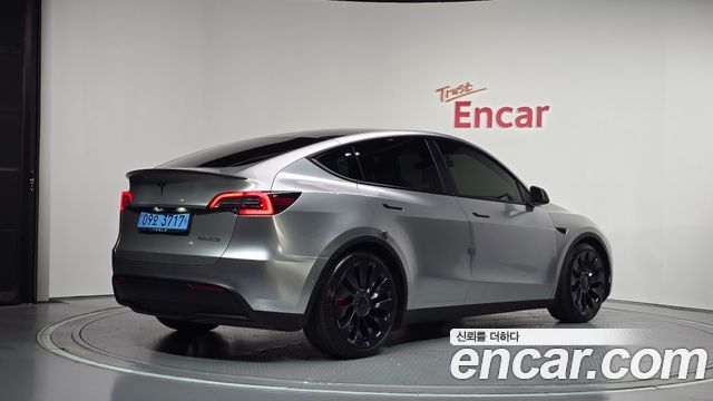 Tesla Model Y из Кореи Encar